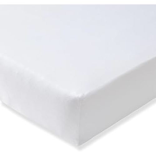 Burt's Bees Baby Essential Organic Cotton Fitted Crib Sheet, Breathable for Boy Girl Standard Crib & Toddler Mattresses