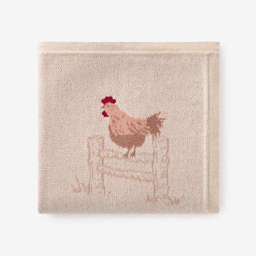Petite Farmstead Knit Blanket – Elegant Baby