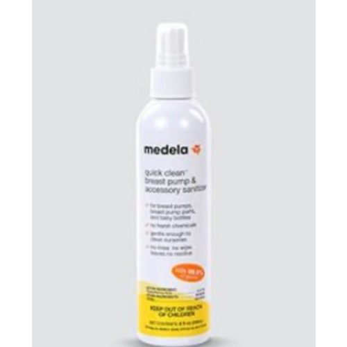 Breast Feeding Supply- Quick Clean™ Breast Pump & Accessory Sanitizer Spray