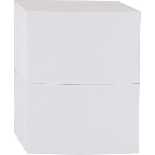 Amazon Basics Blank Index Cards for Studying and Note Taking, White, 4" x 6", 1000 Count (Pack of 2)