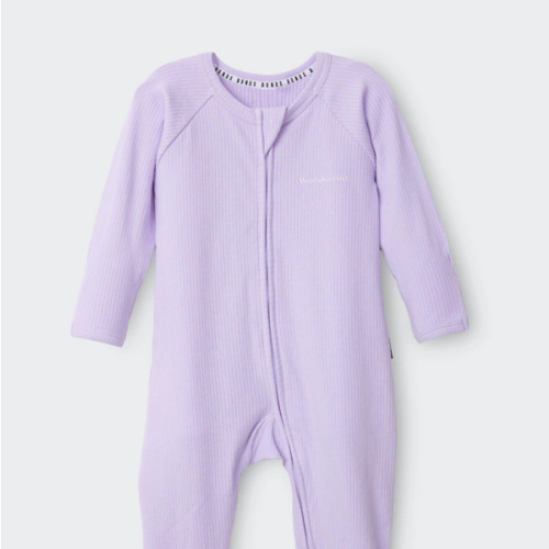 Bonds Wide Needle Rib Zippy | Baby Baby Coverall | BWJ9A