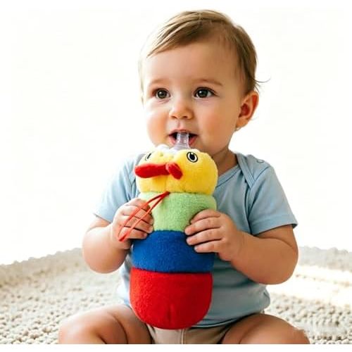 SZCQ Animal Baby Insulated Bottle Bags Milk Bottle Thermal Bag Plush Sleeve Covers Feeder Pouches Storage Cover Milk Pouch Soft Keep Warm Baby Thermal Holder