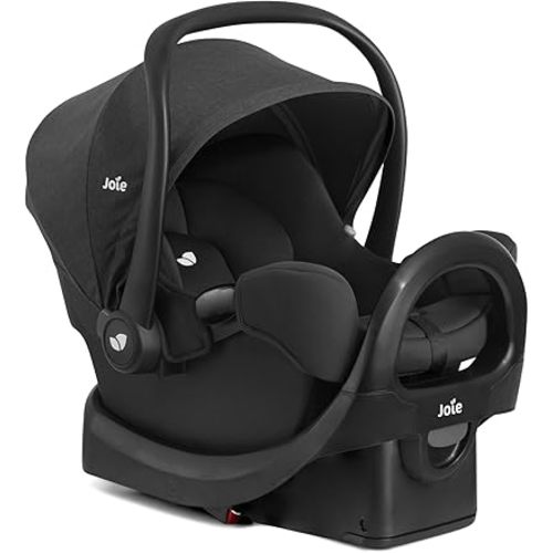 Joie Baby Rue Infant Car Seat & Anti-Rebound Base, Lightweight