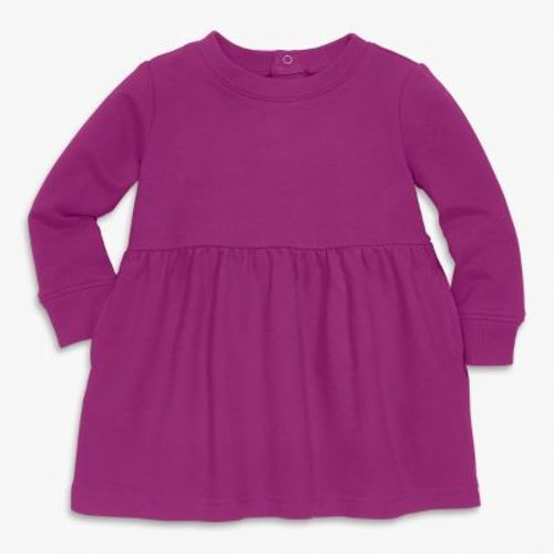 Primary Baby Cozy Pocket Dress In Boysenberry Size 3-6 Months