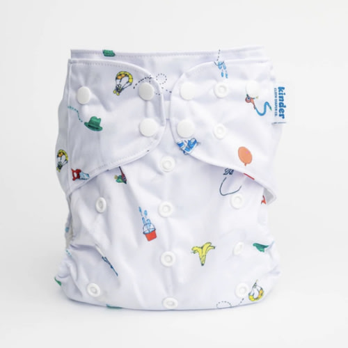 Busy Busy Details Cloth Diaper