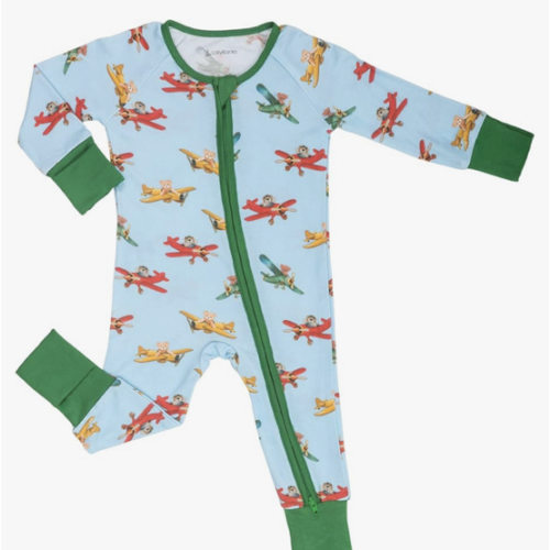 LollyBanks Baby Pajamas, Zipper Baby Sleepers,Infant Romper for Boys