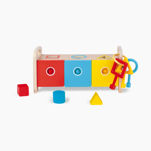 Janod Shape Sorter Box With Keys