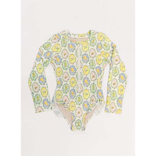 Girls Rashguard Swimsuit - Nature's Windows