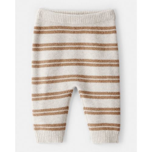 Baby Stripe Sweater Knit Pants - Brown/Cream - OshKosh B'gosh | Carter's