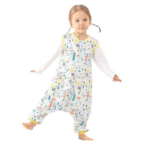 WONDAY Toddler Sleep Sack with Feet, 12-24m