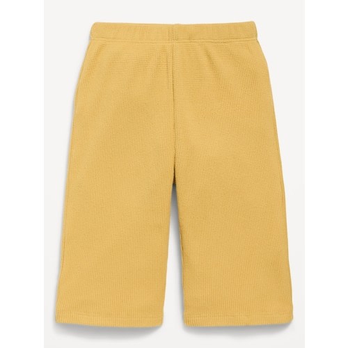Waffle-Knit Wide Leg Pants for Baby