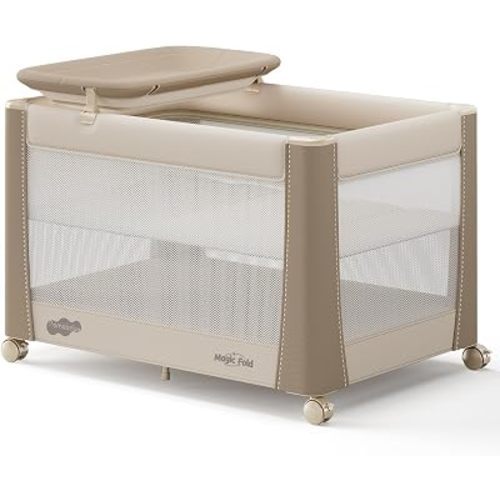 Pamo Babe Deluxe Pack and Play with Bassinet & Changing Table