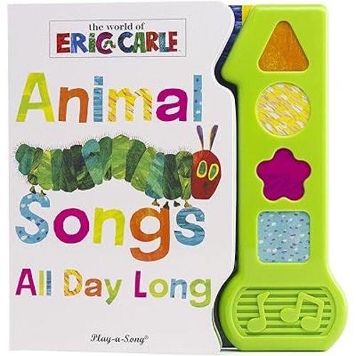World of Eric Carle, Baby's First Song Book: Animal Songs All Day Long - PI Kids