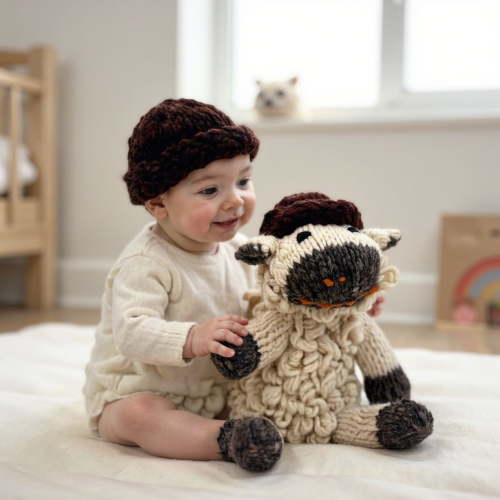 Organic Wool Knit Toy | Finn + Emma