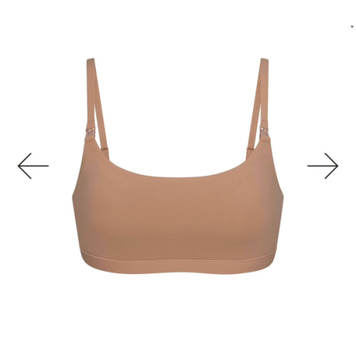 SKIMS FITS EVERYBODY MATERNITY PUMPING SCOOP BRALETTE | SIENNA | SKIMS