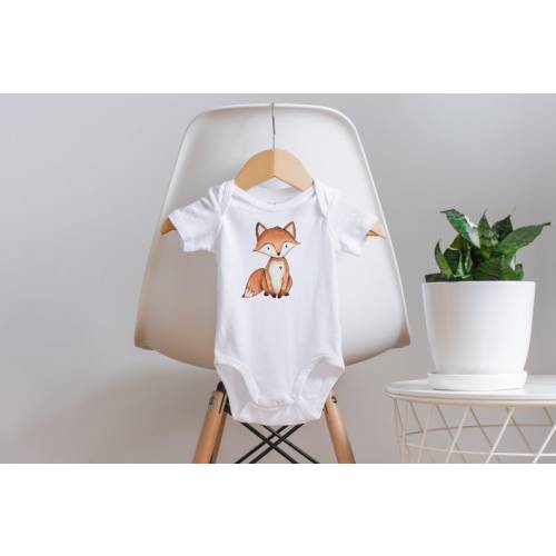 Fox Onesie®: Watercolor Woodland Baby Outfit - Etsy