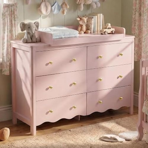 Baby Changing Table (Pink)