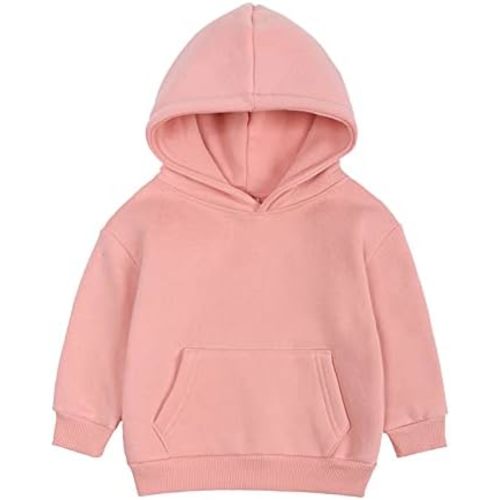 Baby Boys' Pullover Hoodie Hooded Sweatshirt,Baby Boy Girl Sweatshirt Toddler Kid Plain Hoodie