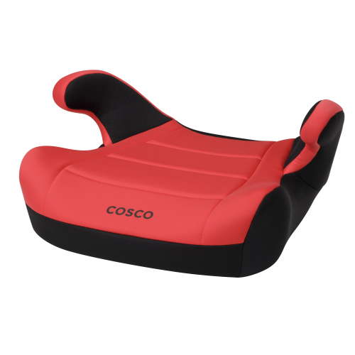 Cosco Kids Rise LX Toddler Booster Car Seat, Racecar Red