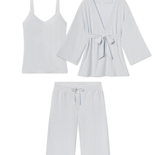 LAKE | Women | DreamModal™ Pajamas | Fog Maternity Kimono Bundle