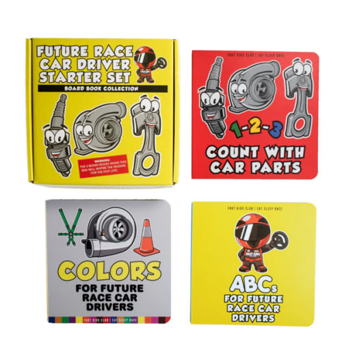 Future Race Car Driver Books | Box Set of 3 - Eat Race Sleep *FREE STI – The Official FNA Store