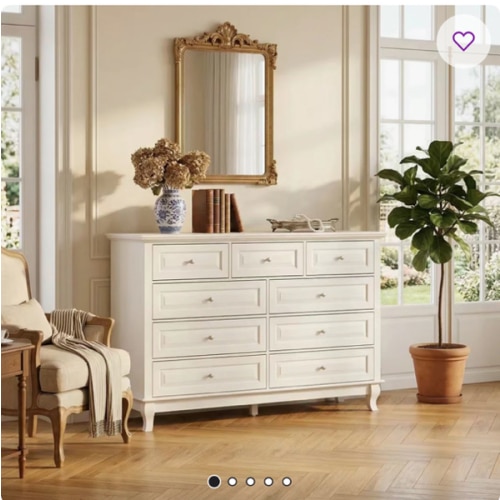 Charlton Home® Durmish 55.1” Wide 9-Drawer Dresser & Reviews | Wayfair