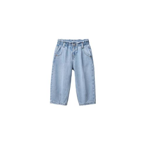 BAGGY PAPERBAG JEANS WITH HEART POCKETS - Light blue | ZARA United States