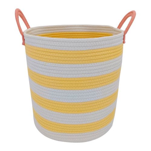 The Big One® Striped Rope Bin