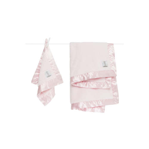 Chenille Baby Girl Blanket Bundle