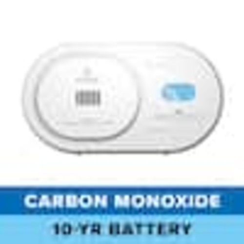 Kidde 10-Year Battery Carbon Monoxide Detector with Low-Level CO Alerts and Digital Backlit Display, COBDL10 21033780