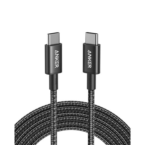 Anker USB C to USB C Cable, Type-C Charging Cord Fast Charge(10FT,100W), for iPhone 17/17 pro, MacBook and More(Black)
