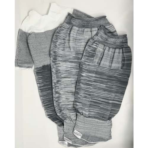 Grey Swaddelini Sleep Sack Bundle – Safe Swaddle-to-Sleep Transition for Rolling Babies