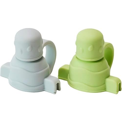 Pouch Topper No Spill - No Spill Silicone Squeeze Pouch Topper for Toddler & Baby, Mess-Free Food Pouch Topper, Easy-to-Use Design for Toddlers and Babies