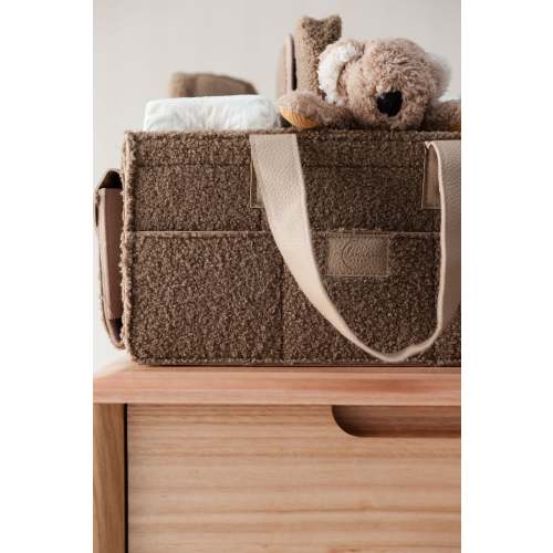 Teddy Classic Nappy Caddy- Coco - NEW