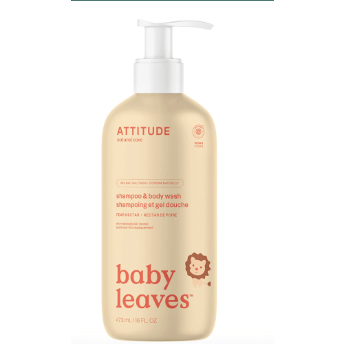 Baby Shampoo & Body Wash 2-in-1 - Clean Ingredients I ATTITUDE