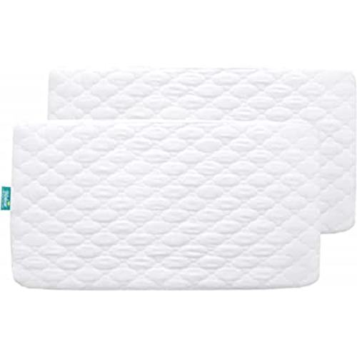 Amazon.com: Waterproof Crib Mattress Protector 2 Pack Fitted Baby Crib Sheets Toddler Bed Mattress Pad Protector for Boys Girls, Skin-Friendly & 100% Absorbent Crib Mattress Topper Cover Waterproof Machine Wash : Baby
