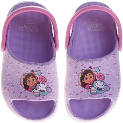 Minions Gabbys Dollhouse Hello Kitty Sesame Street Clog Sandals with Backstrap Slipon Sandal Water Resistant Open Toe Slide Clogs for Boy Girl Size 3-4 Infant/ 5-10 Toddler / 11-13 Little Kid