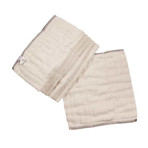 Osocozy Bamboo Organic Cotton Prefolds (6pk)