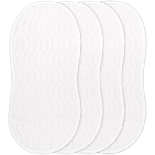 Ubbi Baby Reusable Changing Pad Covers, Easy to Clean, Waterproof, 4 Count