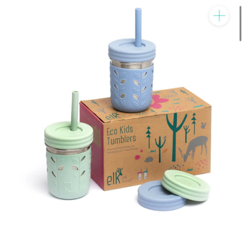 Stainless Steel 10oz Drinking Tumblers + Food Storage