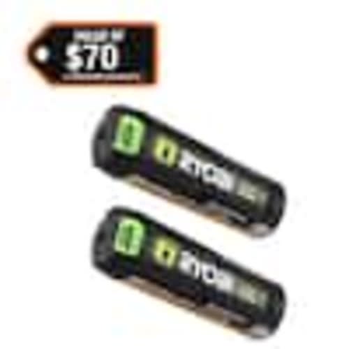 RYOBI USB Lithium 3.0 Ah Lithium-ion Rechargeable Battery (2-Pack) FVB203