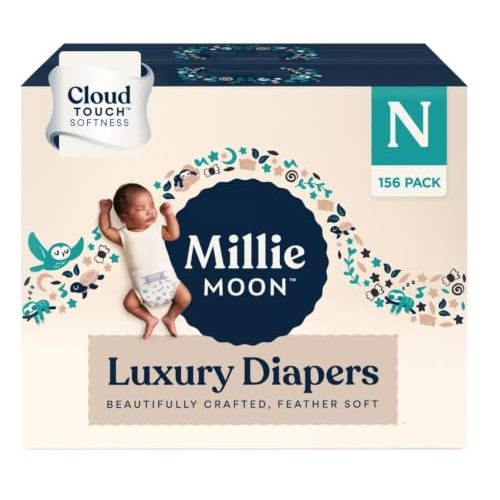 Milliee_Moon Luxury Diapers (N-156ct)
