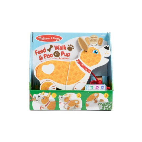 Feed, Walk & Poo Pup Playset