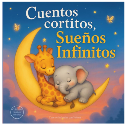 Cuentos cortitos, Sueños Infinitos: Cuentos Infantiles con Valores: Aventuras para Fomentar el Autocontrol, la Inteligencia Emocional y la Amabilidad (Spanish Edition)