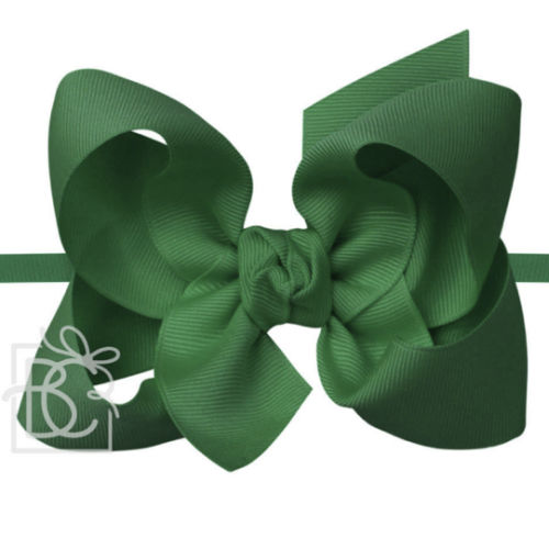 Satin Double Knot Bow on Clip