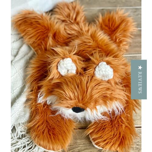 Fox Lovey Baby Blanket