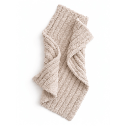 Phufy® Bliss Wave Mini Blanket, Bisque