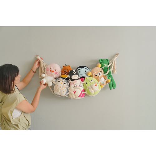 Stuffed Animal Hammock, Toy Net, Neutral Nursery, Playroom Storage, Kids Bedroom Decor, Stuffed Toy Hammock, Macrame Nursery I25
