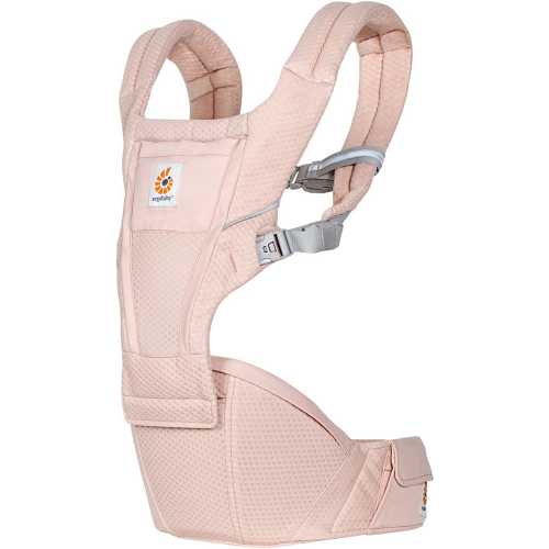 Ergobaby Alta Hip Seat Mesh Baby Carrier - Pink Quartz