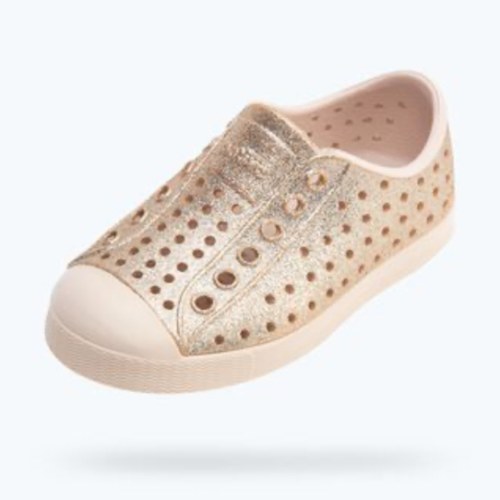 Bio-Based Glitter Shoes | Jefferson Bling Child | Native Shoes™
